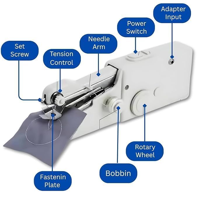 Handheld Mini Portable Electric Cordless Sewing Machine