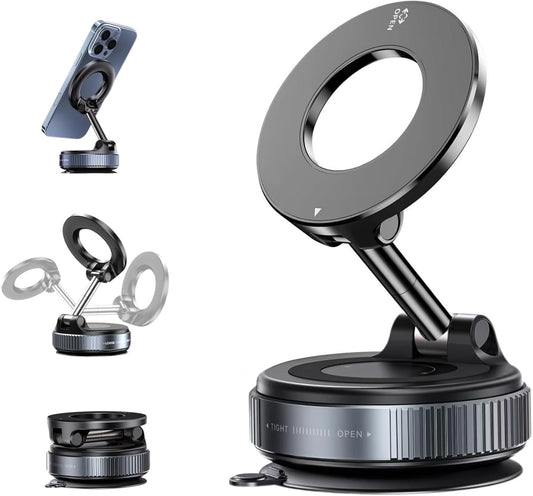 360° Adjustable Vacuum Magnetic Phone Holder