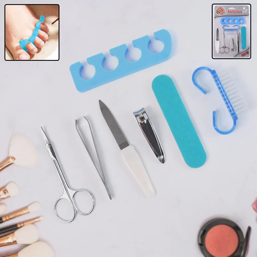 7 in 1 Manicure & Foot Care Tool Kit – Professional Quality