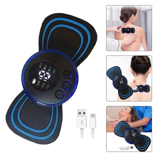 Portable USB Mini Body Electric Massager Machine for Pain Relief
