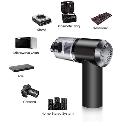 MiniVaccum™ – Wireless | High Power USB Rechargeable |For Car, Home & Office