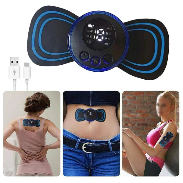 Portable USB Mini Body Electric Massager Machine for Pain Relief