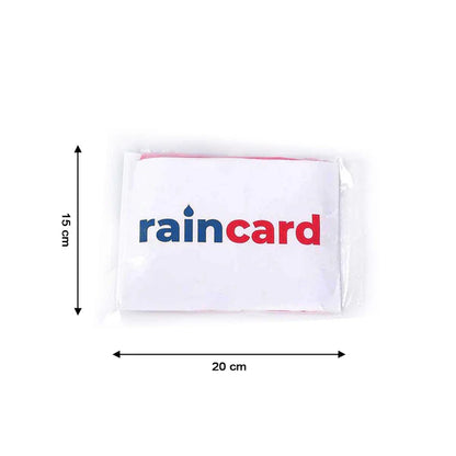 Waterproof Emergency Raincoat Card – Compact & Easy Carry