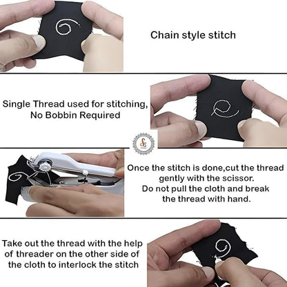 electric Handy Stitch Handheld Sewing Machine for Emergency Sewing