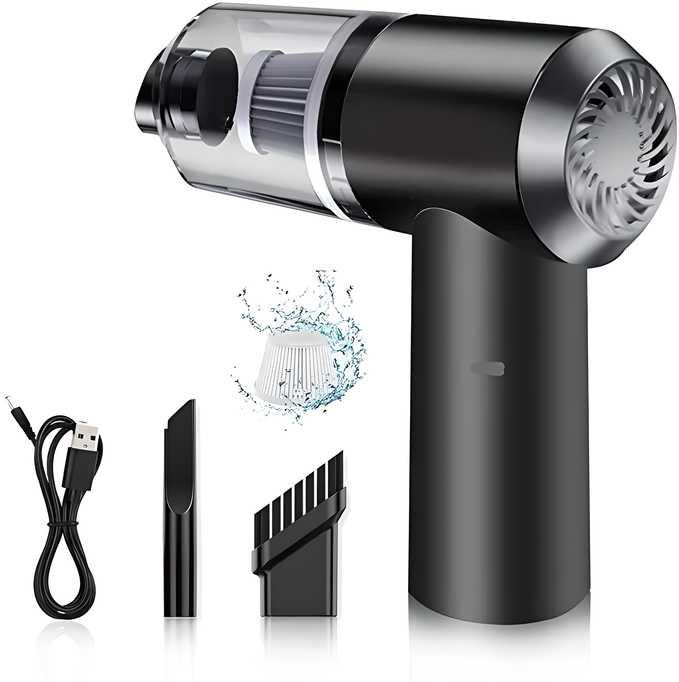 MiniVaccum™ – Wireless | High Power USB Rechargeable |For Car, Home & Office