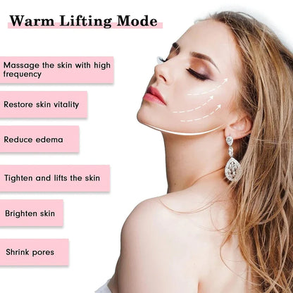 Portable Electric Facial Massager for Skin Tightening & Relaxation
