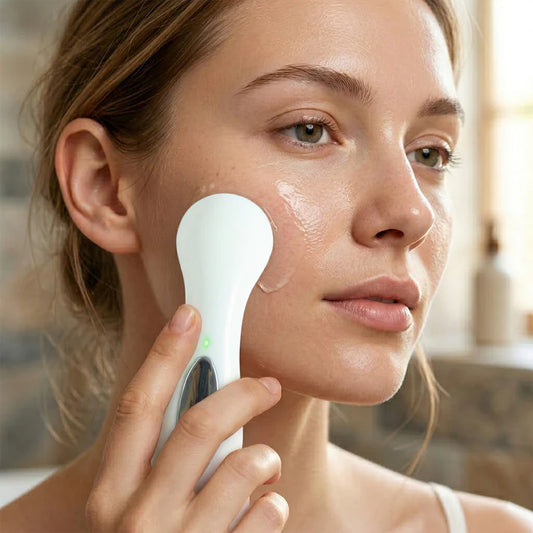 Portable Electric Facial Massager for Skin Tightening & Relaxation