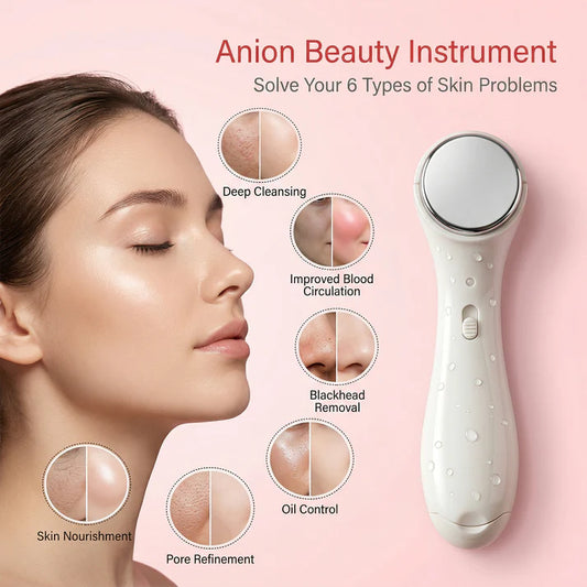 Portable Electric Facial Massager for Skin Tightening & Relaxation