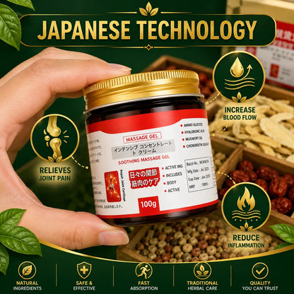 Japanese Instant Pain Relief Soothing Massage Gel (BUY 1 GET 1)