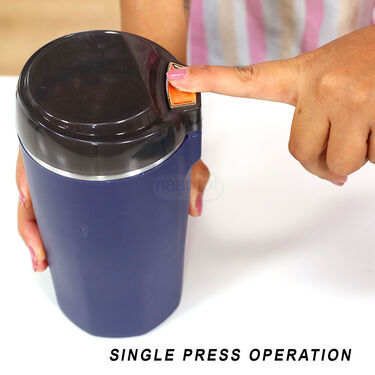 Multifunctional Portable Electric Grinder Quick Grinding for Masala, Spices, Nuts, Grains & Coffee