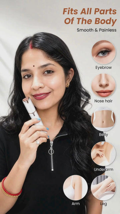 Rechargeable Facial Hair Remover Set For Women 1 Set